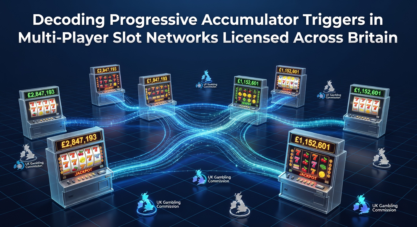 Multi-player slot network interface showing progressive jackpot accumulation across connected terminals