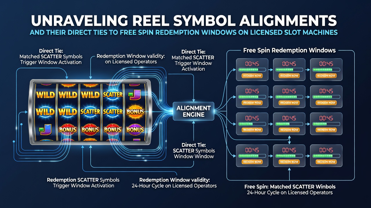 Close-up of free spin bonus round interface displaying active redemption window and symbol alignments